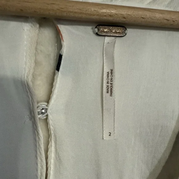 Free People All I Got Floral Maxi Dress in Ivory & Pink Size 2 Boho - Picture 3 of 15